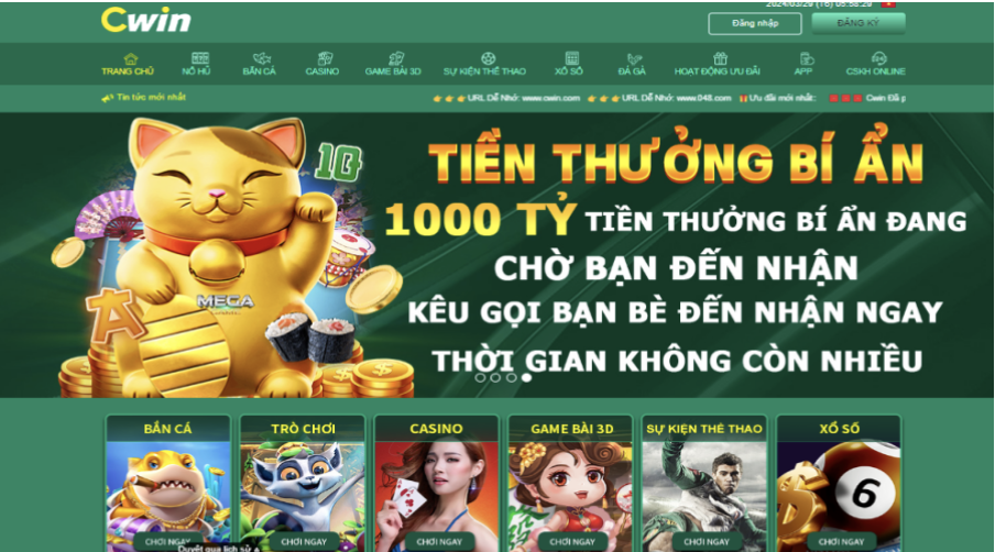 Sân chơi Cwin uy tín chất lượng hàng đầu