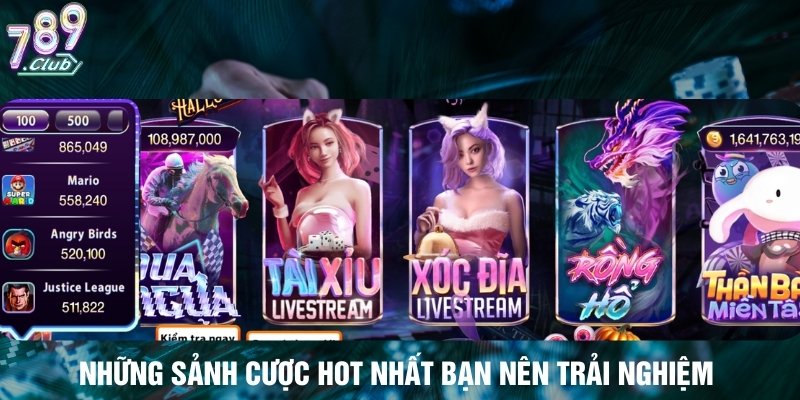 Tổng hợp các chuyên mục game nên trải nghiệm khi đăng ký thành công