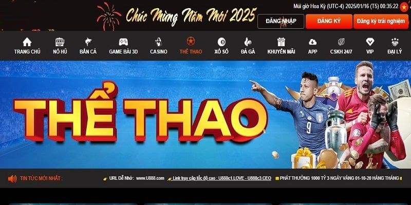 Tổng hợp các trò chơi phổ biến tại U888