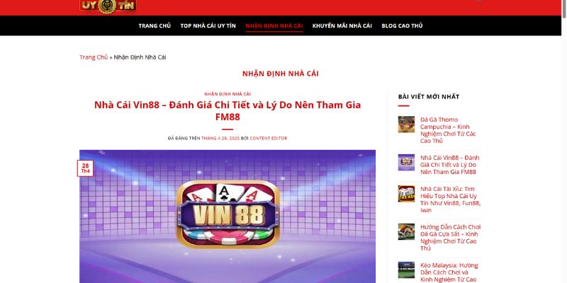 Các tiêu chí chuẩn nhất để đánh giá sân chơi uy tín