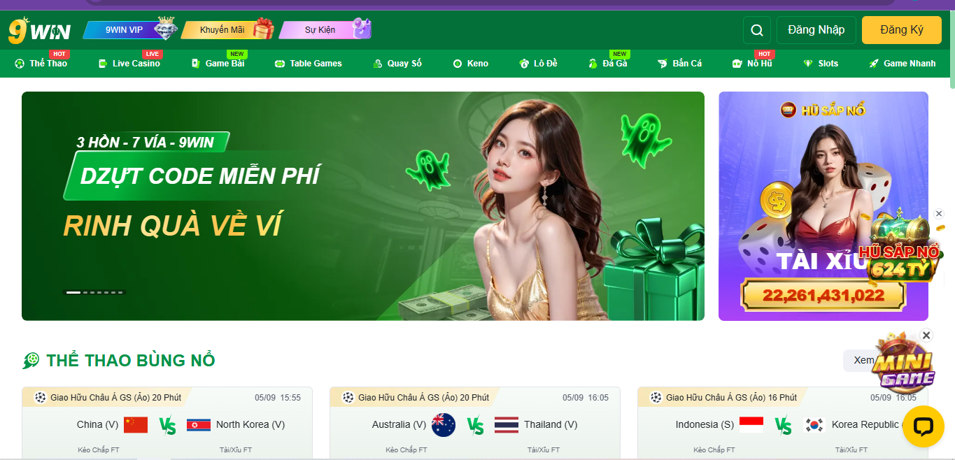 Giới thiệu tổng quan về 9Win