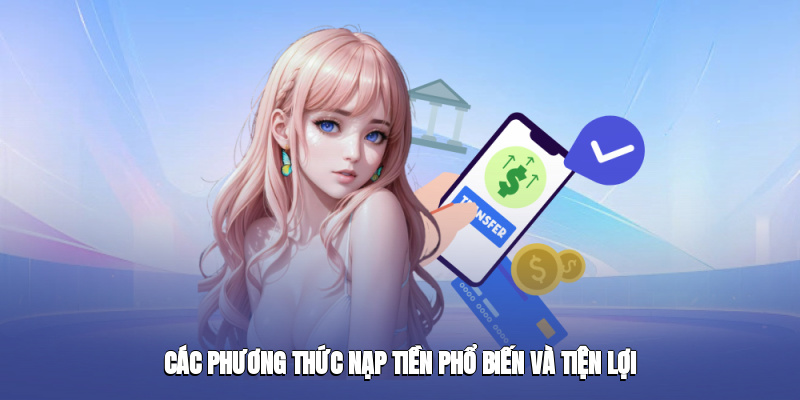Các phương thức Nạp tiền phổ biến và tiện lợi