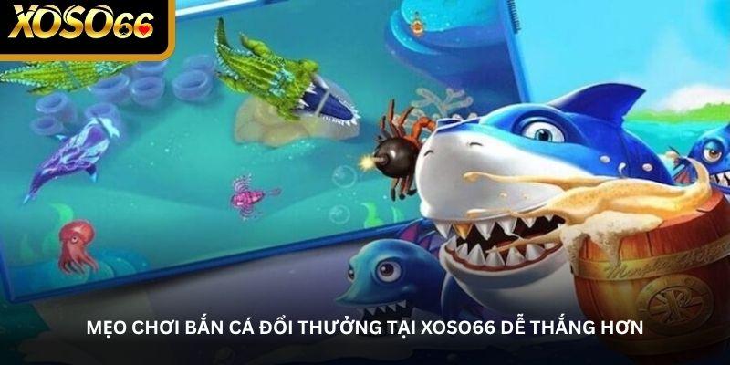 Mẹo chơi bắn cá đổi thưởng tại Xoso66 dễ thắng hơn